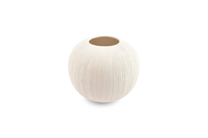 Salt &amp; Pepper - Vaas 23xH19,5cm beige Vico