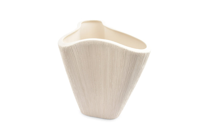 Salt &amp; Pepper - Vaas 28,5xH27cm beige Vico