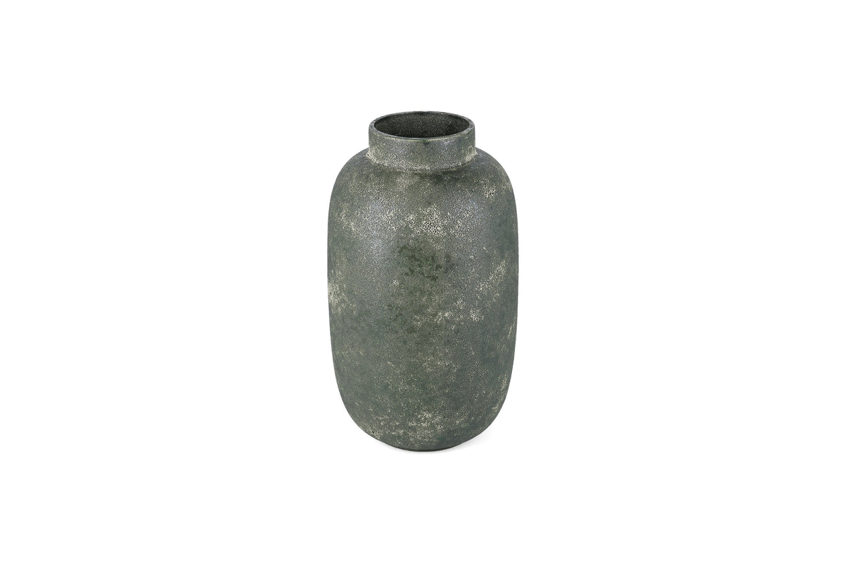 Salt & Pepper - Vaas 20xH34cm groen Bullet