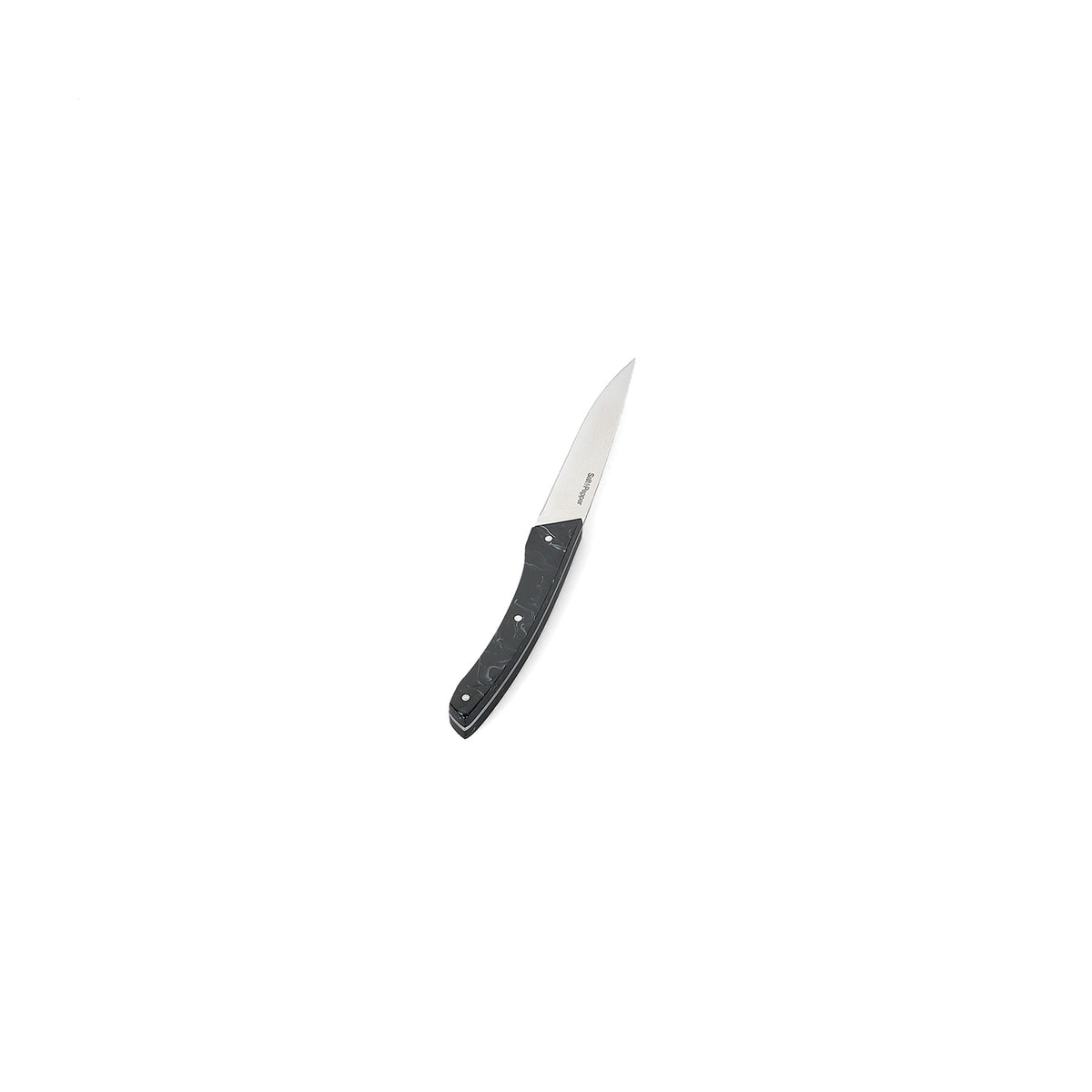 Salt & Pepper - Steakmes Marmerlook Zwart Blade - set van 4