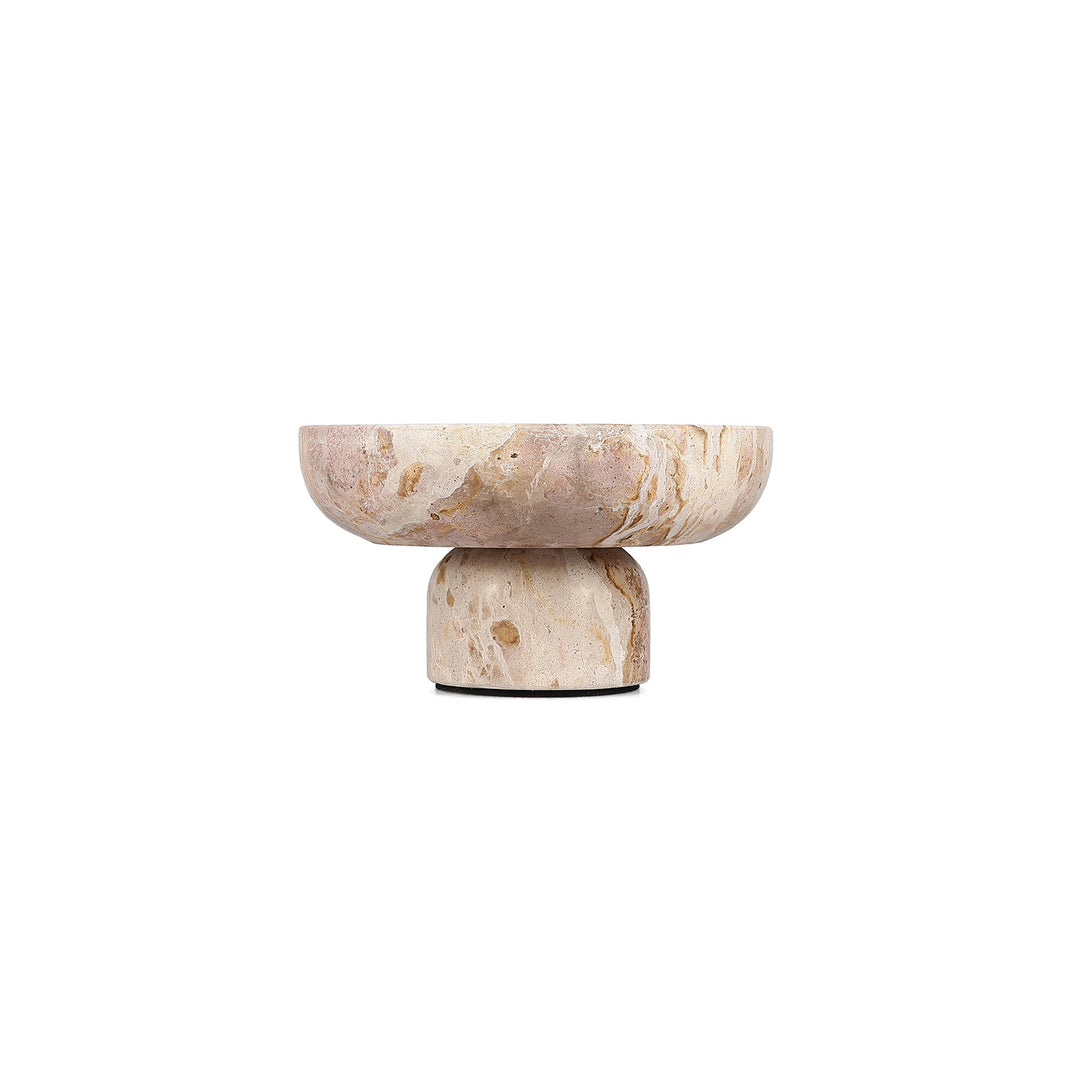 Sierschaal 20xH12cm marmer beige Opus