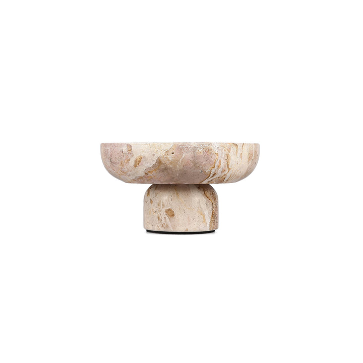 Sierschaal 20xH12cm marmer beige Opus