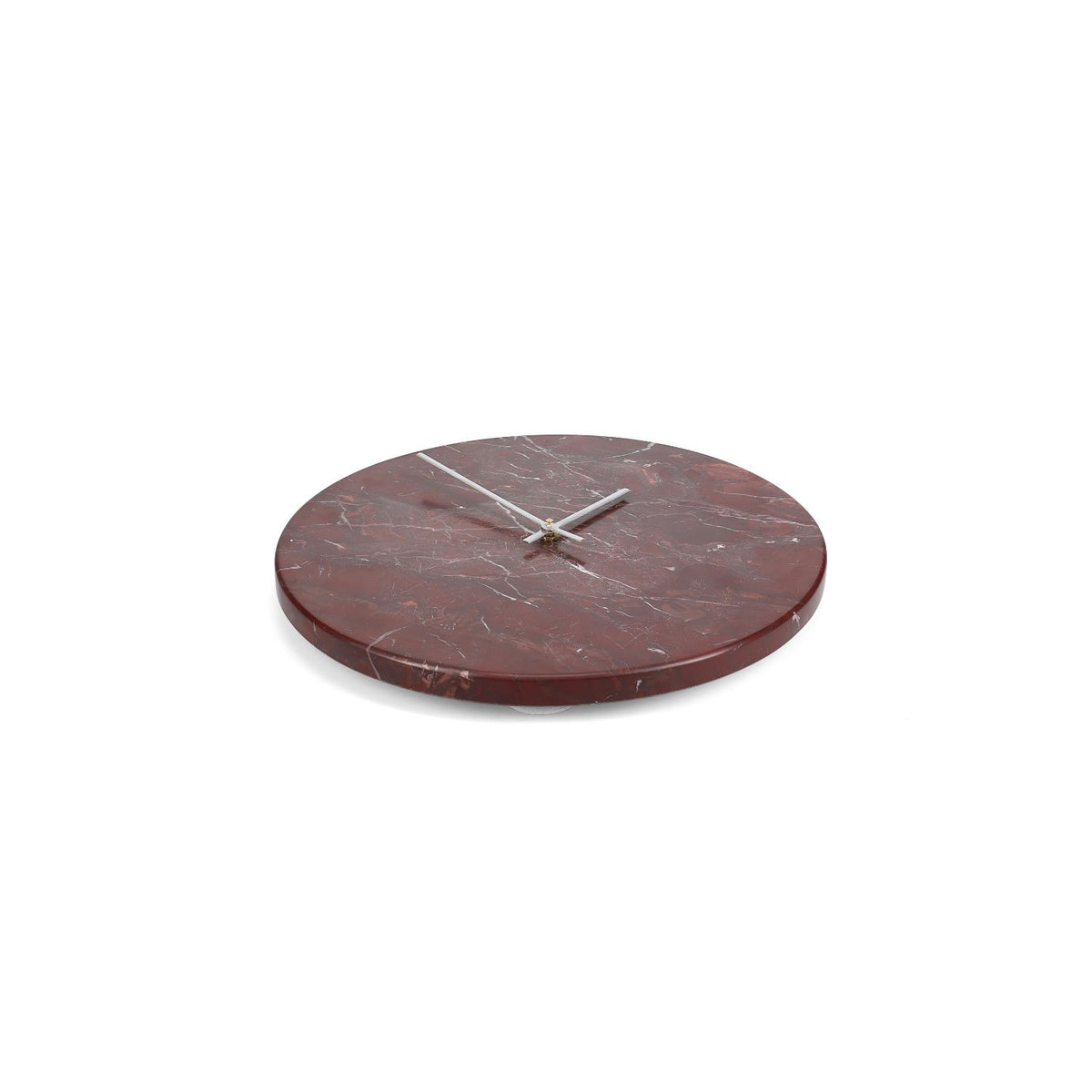 Salt & Pepper - Wandklok 35cm red marble Zone