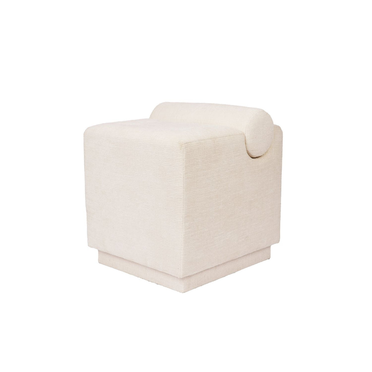 Salt & Pepper - Poef 46x42xH49cm cloud beige Brume