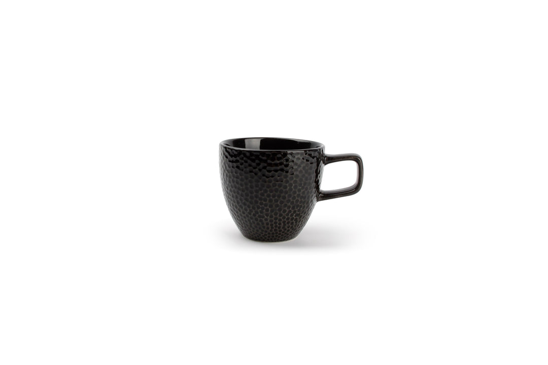 Salt &amp; Pepper - Kop 20cl en schotel zwart Mielo - Set van 4