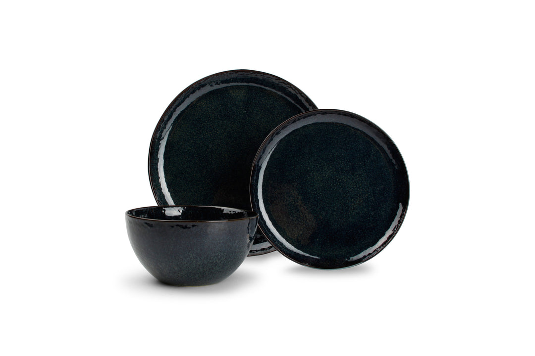 Salt &amp; Pepper - Servies 12-delig saffier Mielo