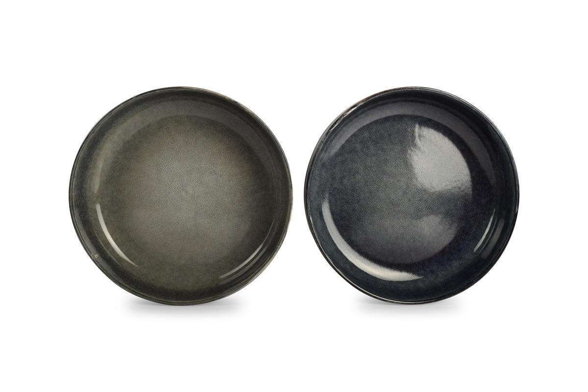 Salt & Pepper - Serveerschaal 28xH7cm groen/blauw Meridian