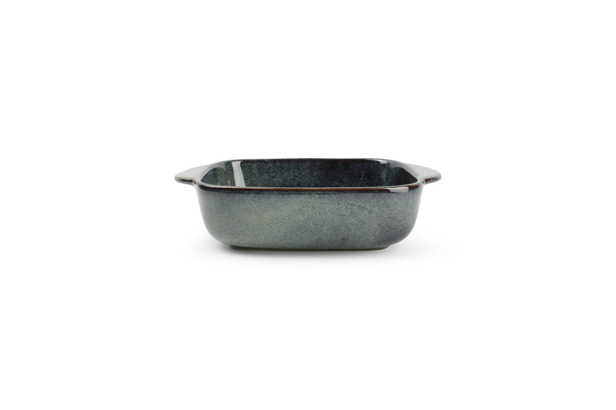Salt & Pepper - Ovenschaal 25/19,5x16,5xH6cm groen/blauw Meridian