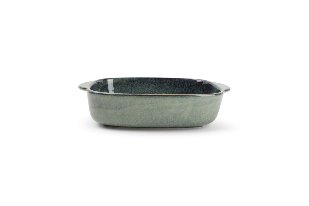 Salt &amp; Pepper - Ovenschaal 32/25,5x20,5xH7cm groen/blauw Meridian