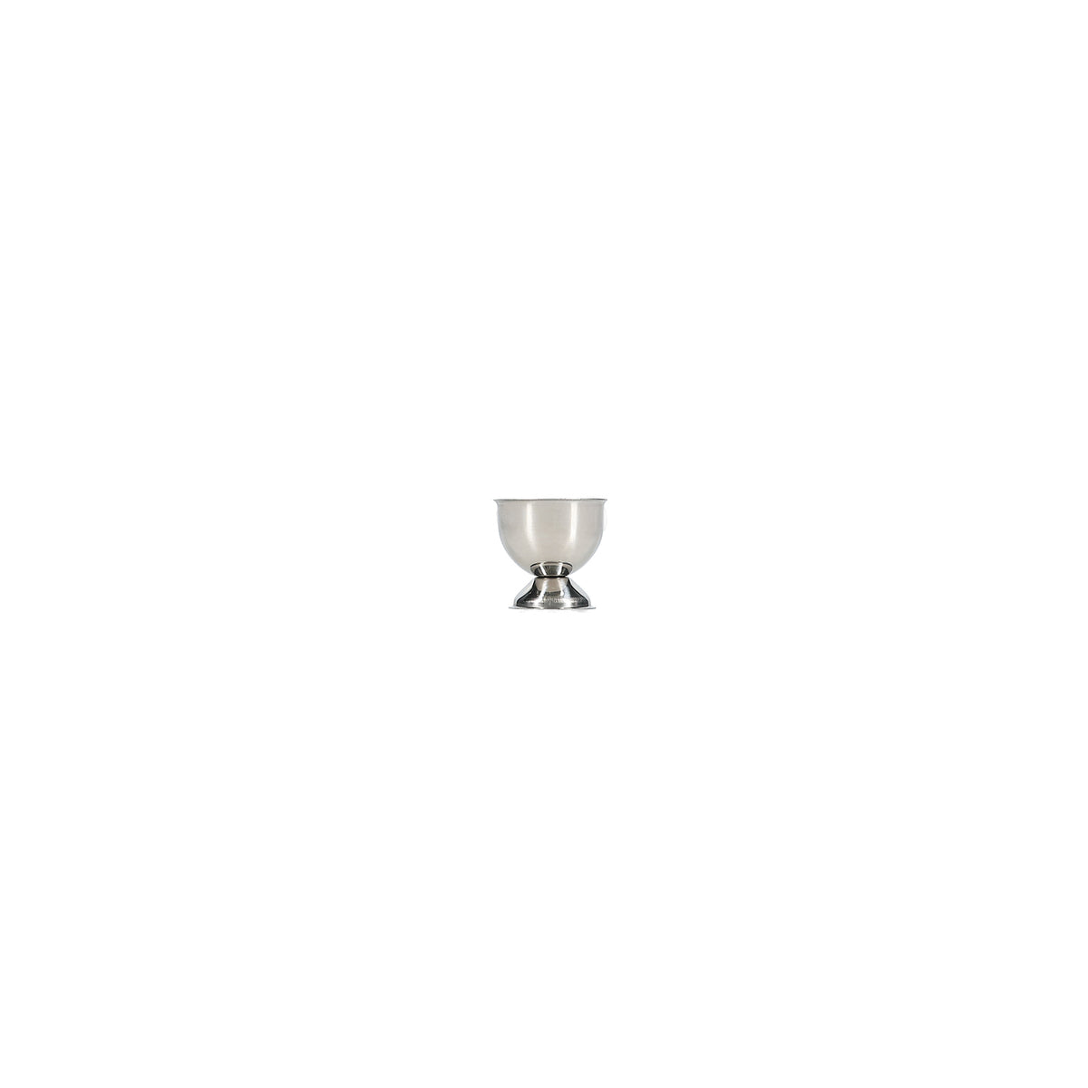 Salt & Pepper - Eierdop 5xH4,5cm chrome Oryn - set van 4