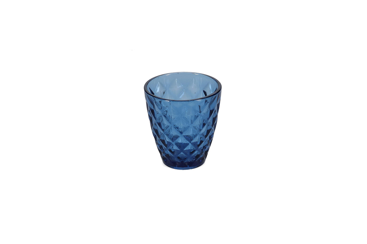 Salt & Pepper - Glas 22cl donkerblauw Prisma (set van 4)