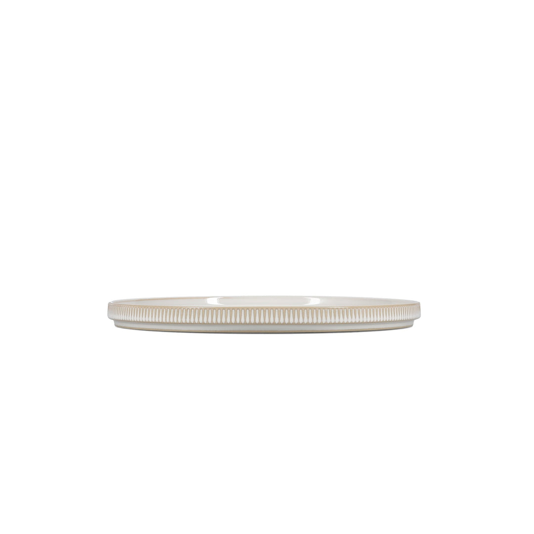 Salt &amp; Pepper - Plat bord 25,5xH2cm beige Silva