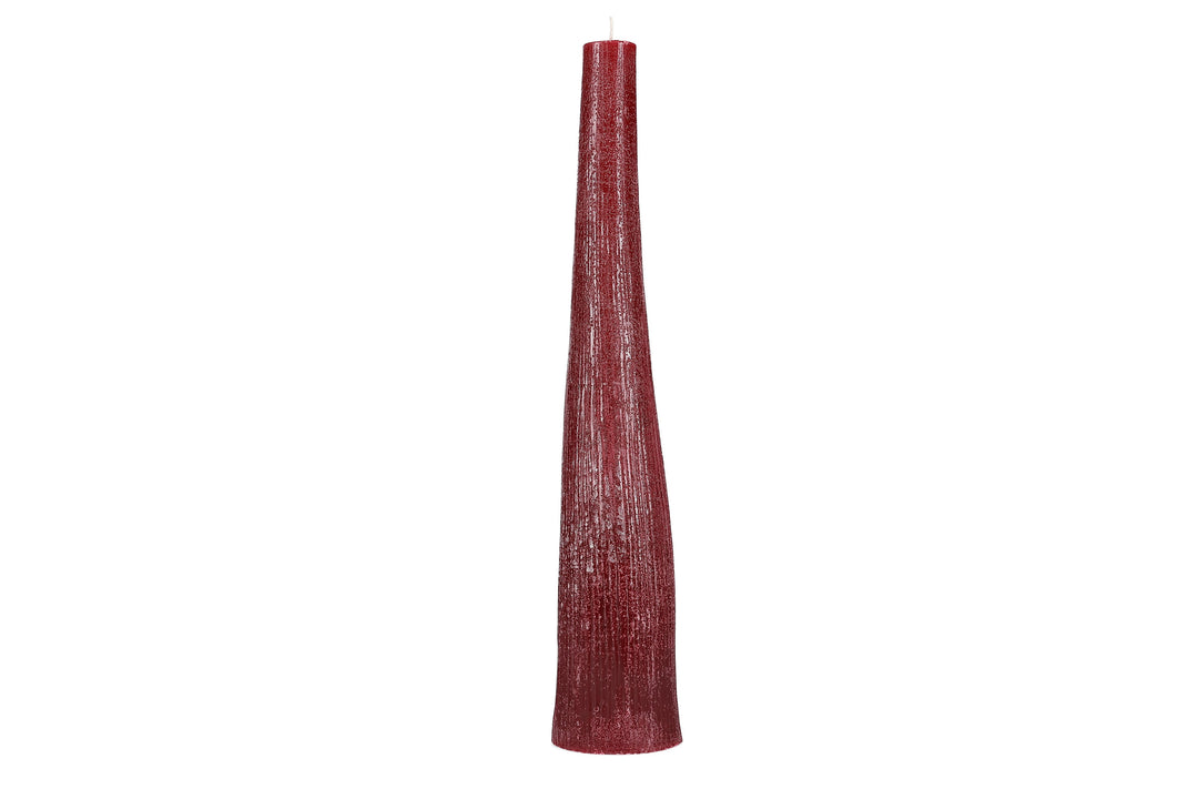 Salt &amp; Pepper - Kaars 9xH49,5cm bordeaux Twig
