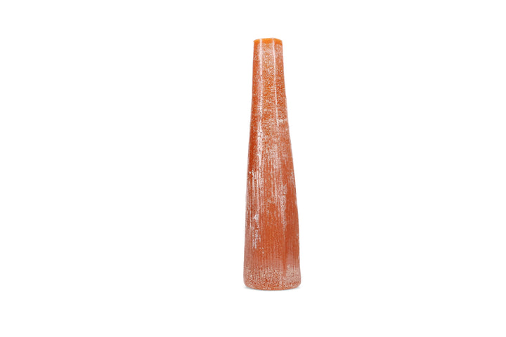 Salt &amp; Pepper - Kaars 9xH40cm oranje Twig