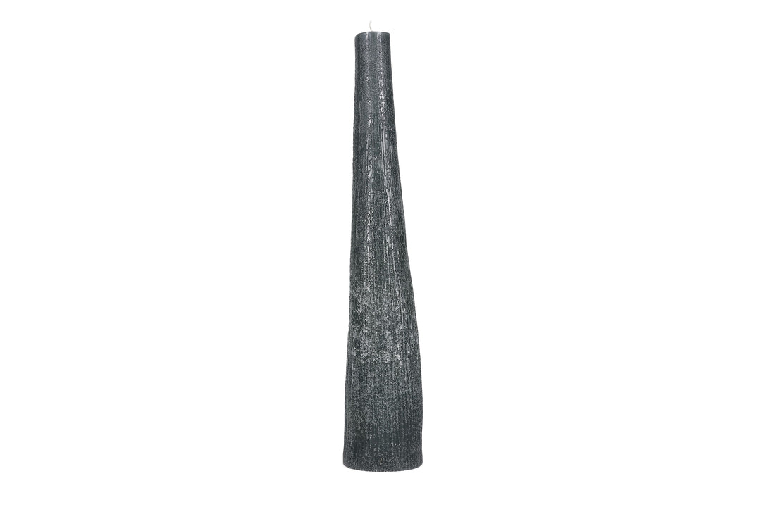 Salt &amp; Pepper - Kaars 9xH49,5cm blauw Twig