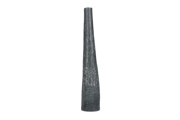 Salt &amp; Pepper - Kaars 9xH49,5cm blauw Twig