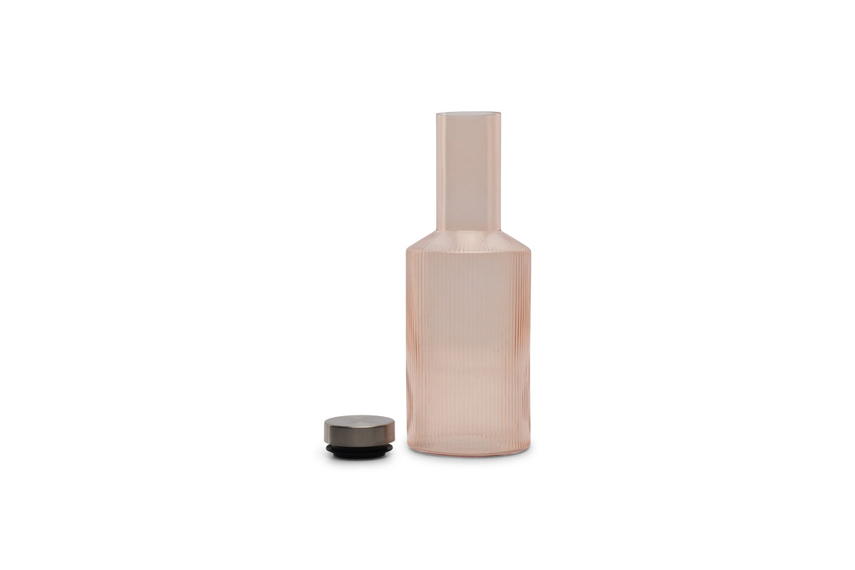 Salt & Pepper - Fles met dop 100cl amber Ray