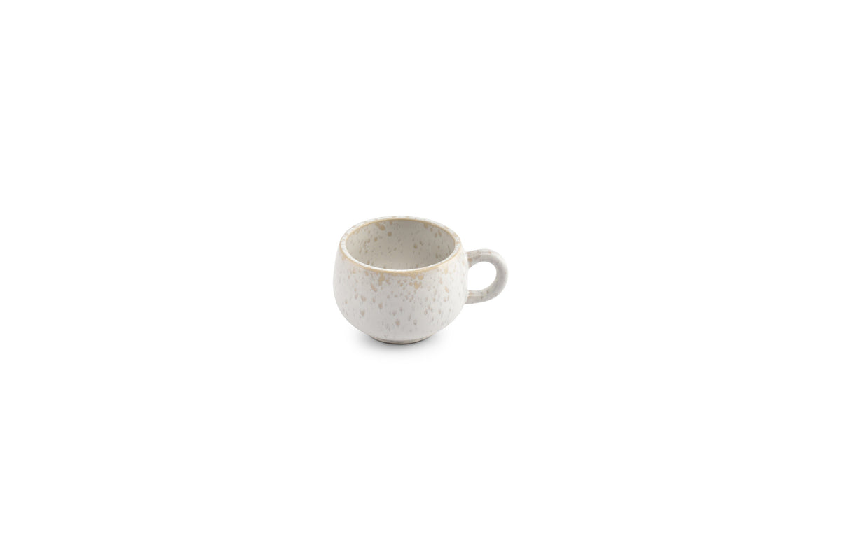 Salt & Pepper - Mokkakop 8cl pearl Curvy - Set van 4