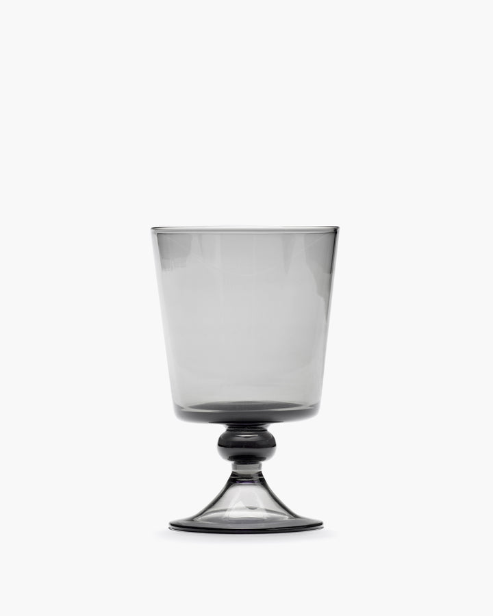 Serax - Marie Michielssen - Rodewijnglas Smoky Grey La Mère - Set van 4