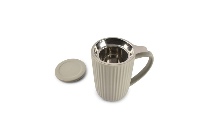 Salt &amp; Pepper - Theebeker 60cl grijs Hi!Tea