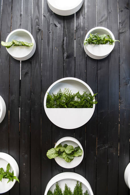 Pottery Pots - Bloempot Wally (hanging) XS, Mat Wit Ø30 cm