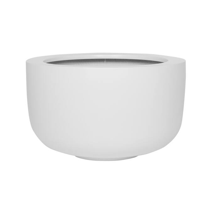 Pottery Pots - Bloempot Sunny M, Mat Wit Ø33 cm
