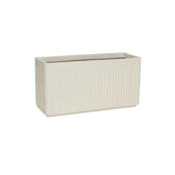Pottery Pots - Bloempot Jort Linea M, Silk White 100x40 cm