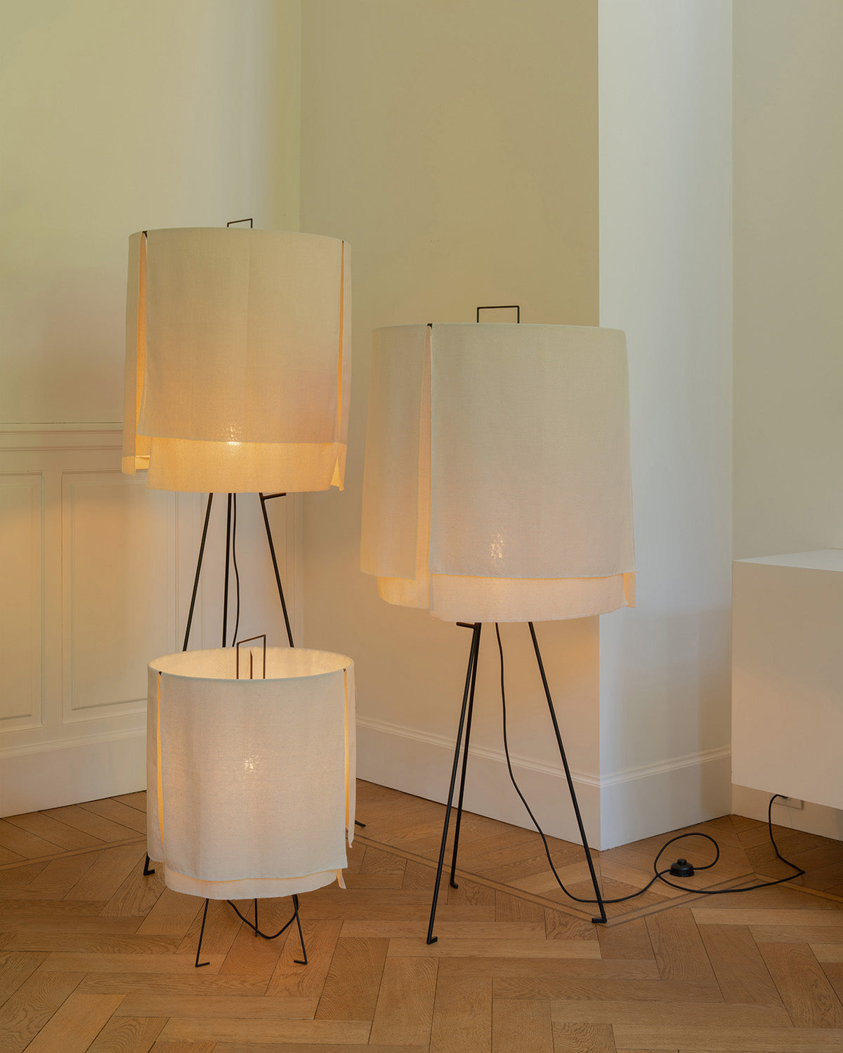 Serax - Paul Stefan Gross - Staanlamp S Zwart Beige Nomad