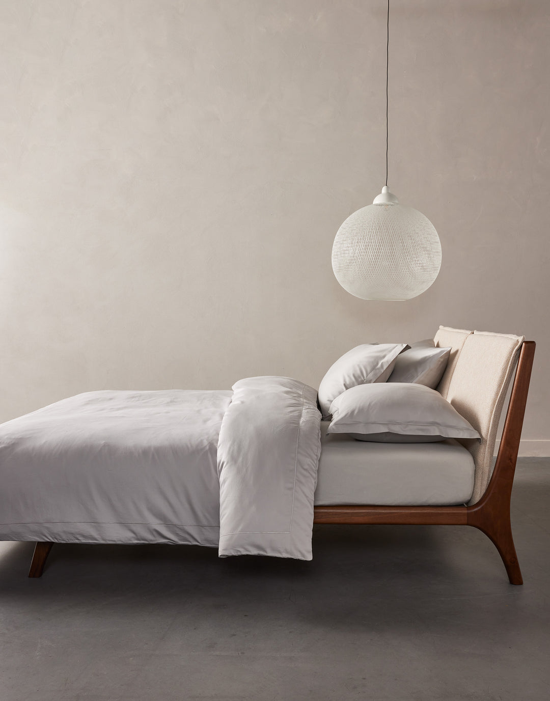 Essenza | Aziza Dekbedovertrek - 1p set 140x220+60x70, Cloud Grey