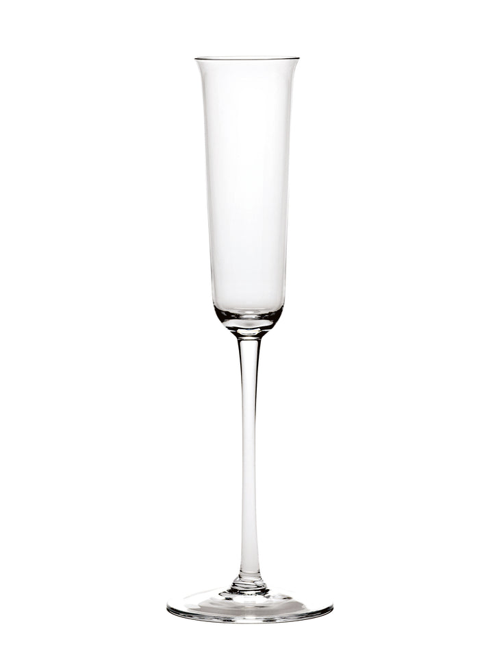 Ann Demeulemeester - Champagneglas Transparant Grace - Set van 4