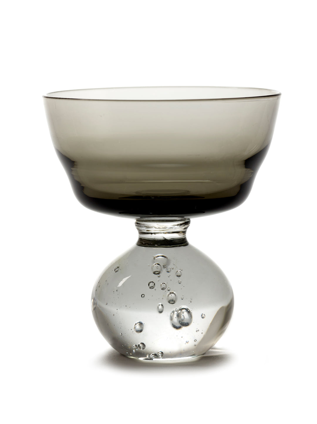 Serax - Bela Silva - Glas op Voet M Smoky Grijs Eternal Snow - Set van 6