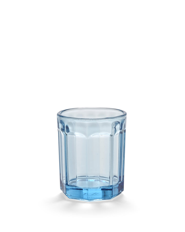 Serax - Paola Navone - Glas M Blauw Fish &amp; Fish - Set van 4