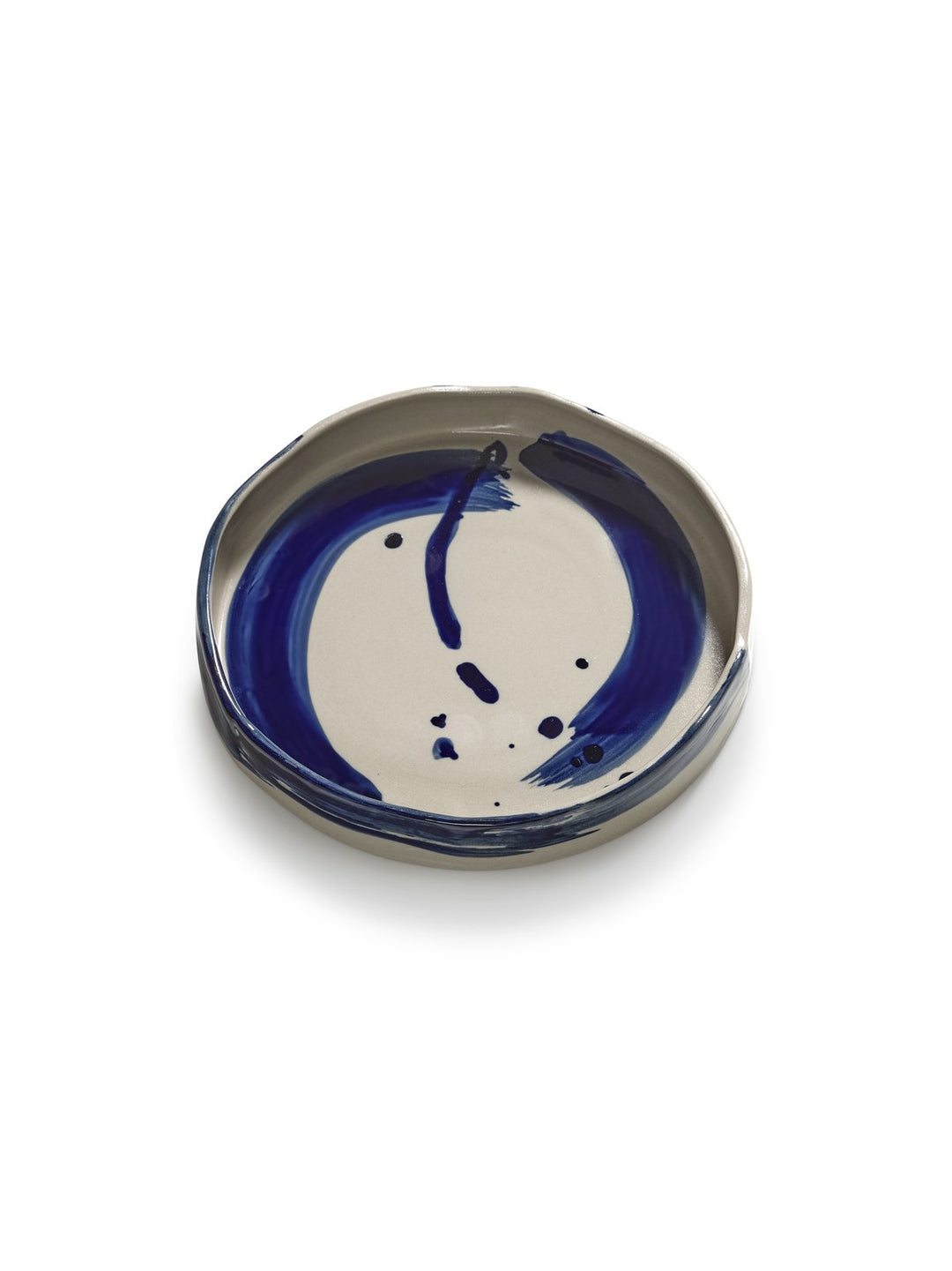 Serax - Marie Michielssen - Pastabord Beige/Blauw Sophia - Set van 2