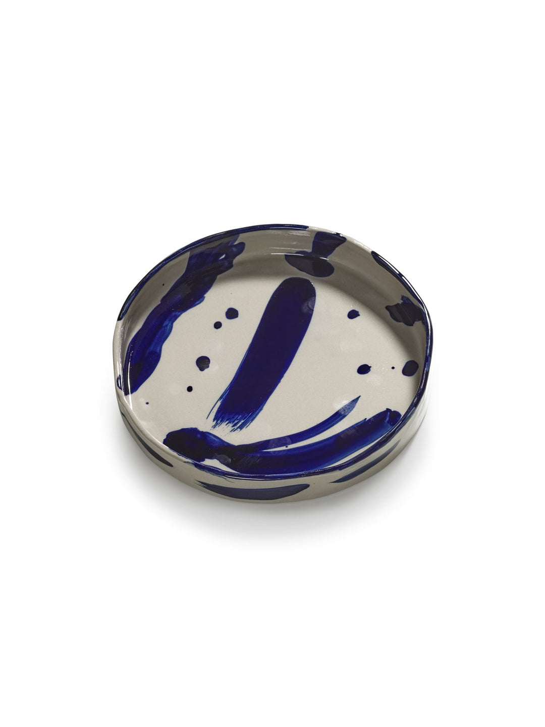 Serax - Marie Michielssen - Pastabord Beige/Blauw Sophia - Set van 2