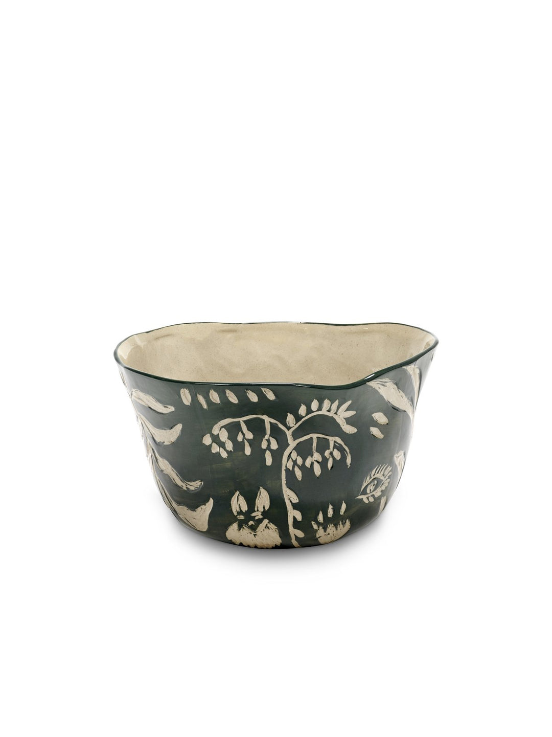 Serax - Axelle Delhaye - Bloempot 09 Groen Beige 30x28 cm