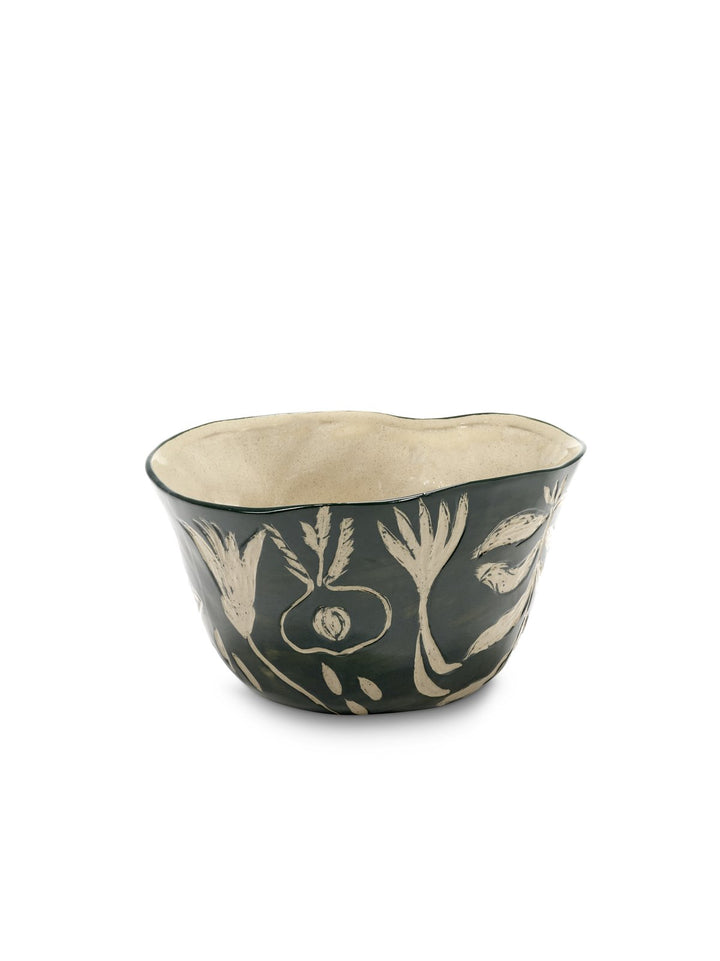 Serax - Axelle Delhaye - Bloempot 09 Groen Beige 30x28 cm