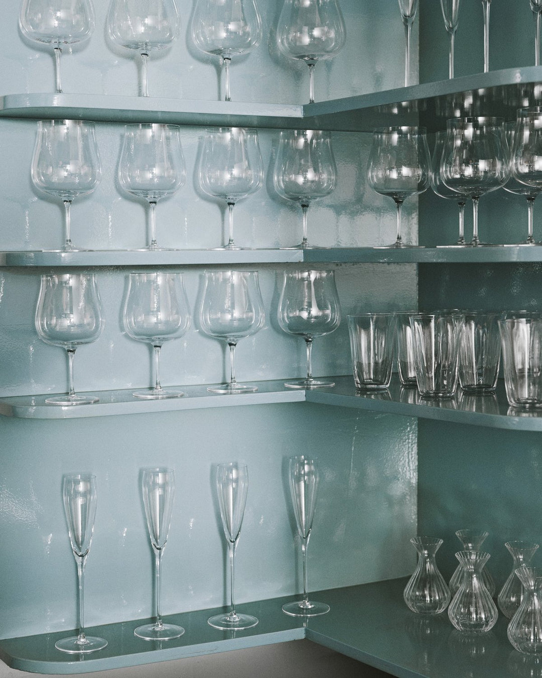 Serax - Sergio Herman - Champagneglas Silhouette - Set van 4