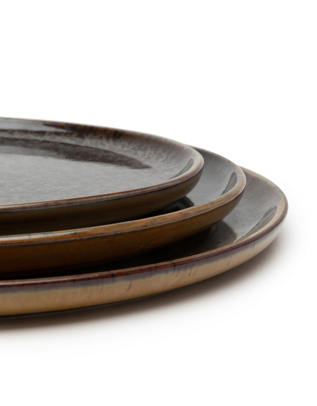 Serax - Sergio Herman - Bord S Indi Grey Surface - Set van 4