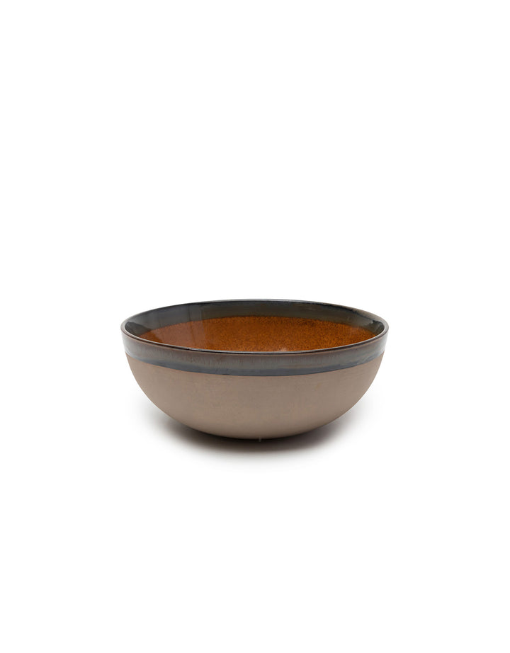 Serax - Sergio Herman - Serveerkom L Rusty Brown Surface