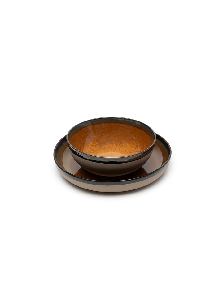 Serax - Sergio Herman - Serveerkom L Rusty Brown Surface