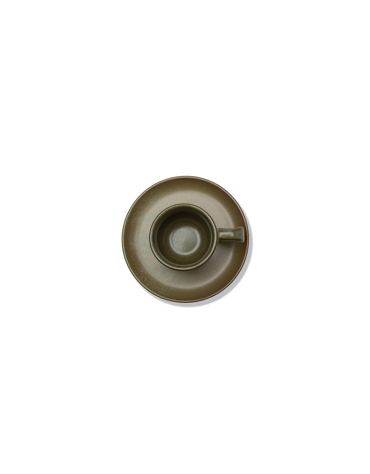 Serax - Sergio Herman - Espressokop + Schotel Camo Green Surface - Set van 4