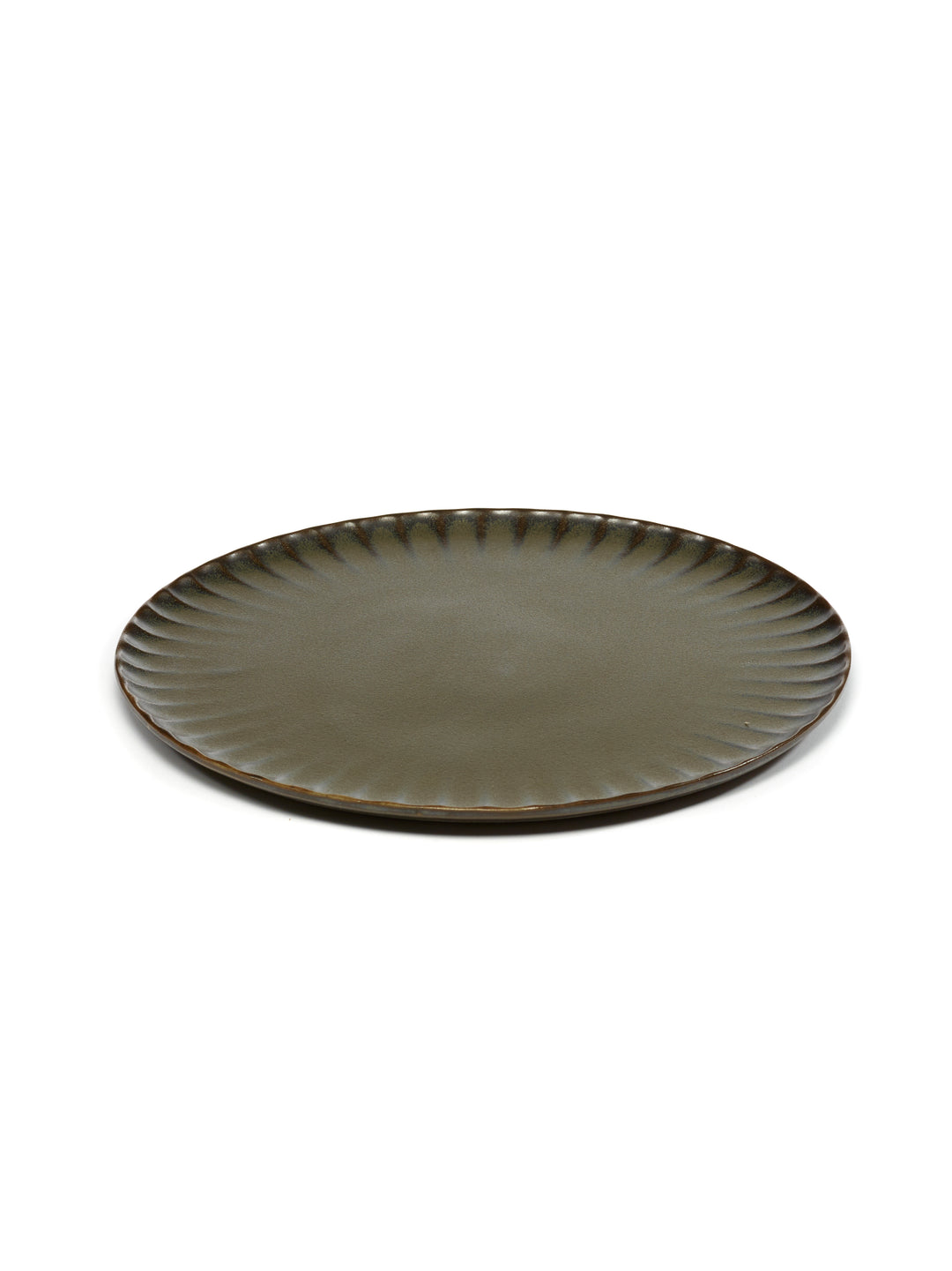 Serax - Sergio Herman - Bord XL Groen Inku - Set van 4