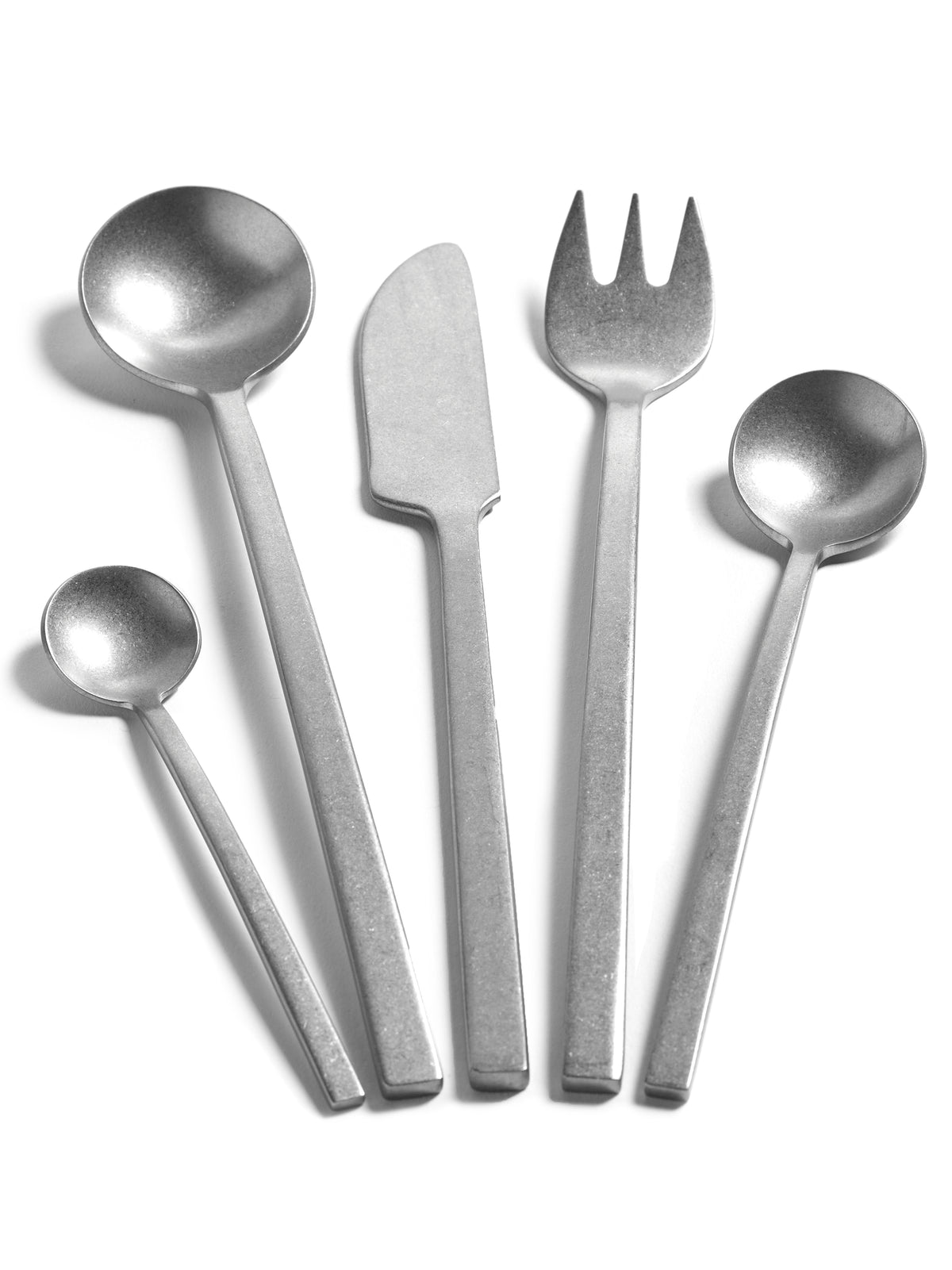 Serax - Marie Michielssen - Dessertlepel Mirror Stonewashed La Mère - Set van 6
