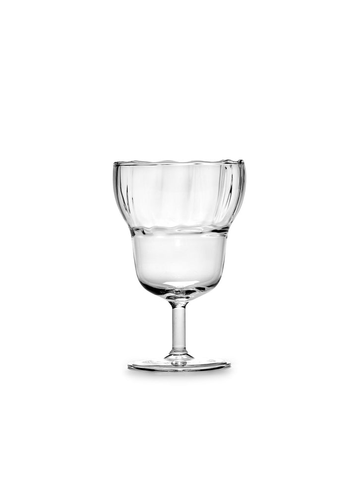 Serax - Waww La Table - Coupe 05 Transparant Yam - Set van 4