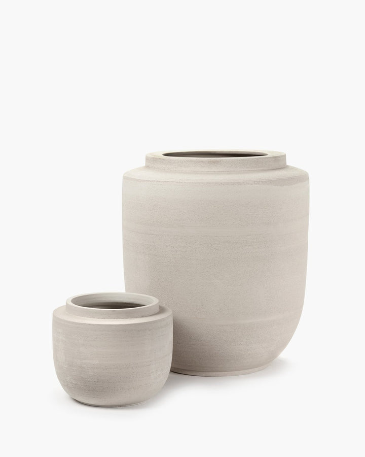 Serax - Piet Boon - Plantenpot XL Beige Volumes Ø53 cm