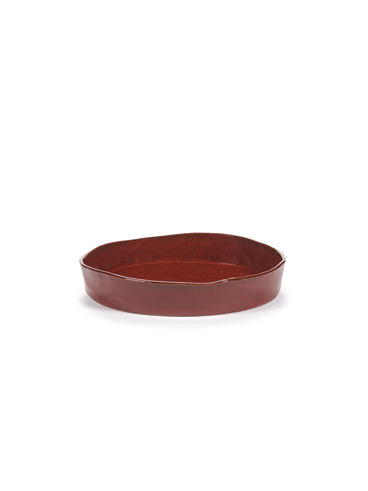 Serax - Marie Michielssen - Diep Bord M Venetian Red La Mère - Set van 2