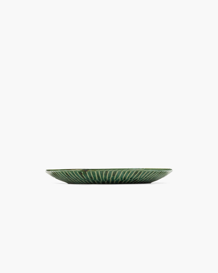 Serax - Pascale Naessens - Bord L Groen Verde Lanza - Set van 2