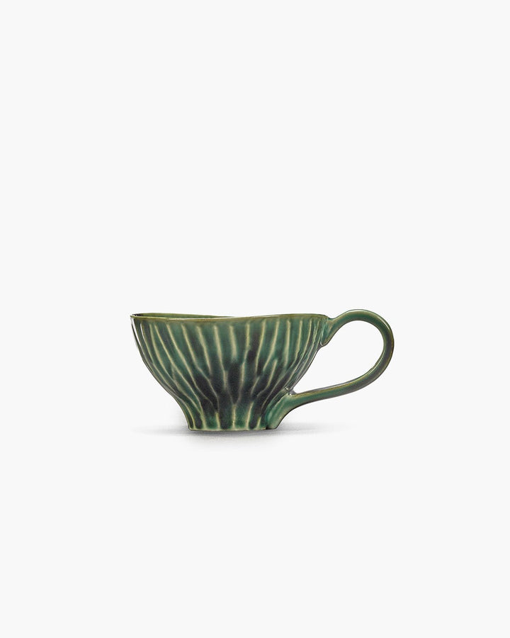 Serax - Pascale Naessens - Cappuccinokopje Groen Verde Lanza - Set van 2
