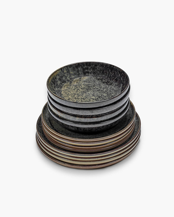 Serax - Sergio Herman - Serviesset 12 Stuks Wit Inku