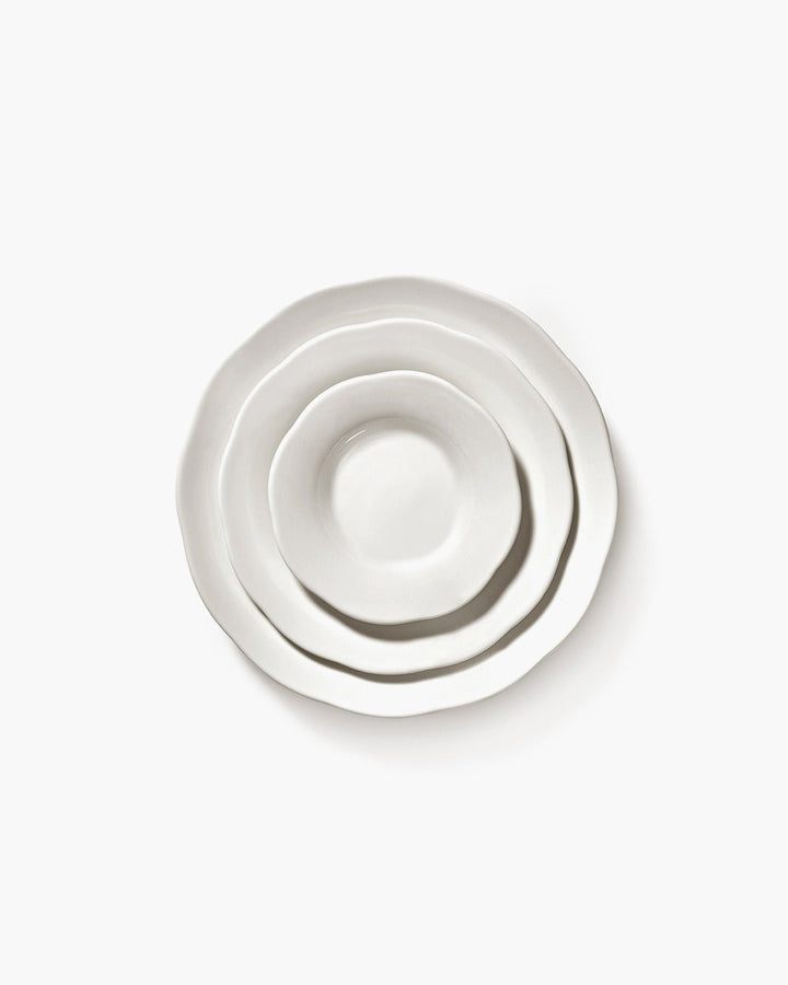 Serax - Sergio Herman - Hoog Zijbord L Wit Silhouette - Set van 4